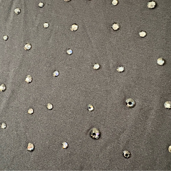 NEW Skims X Swarovski Black Sparkle Jelly Sheer Intimates Tube Skirt - Picture 3 of 15